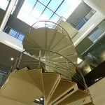 AJW Aviation Centre spiral staircas