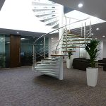 AJW Aviation Centre spiral staircas