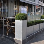 Barwest Fabrications glass balustrade Joe Brasserie