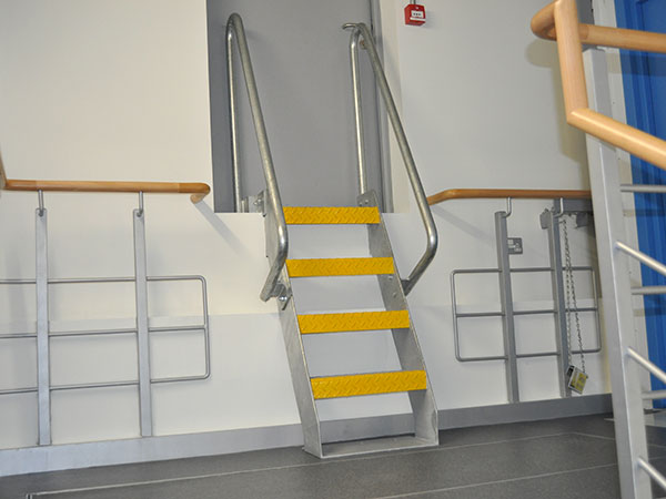 Barwest Fabrications floorsteps and ladder